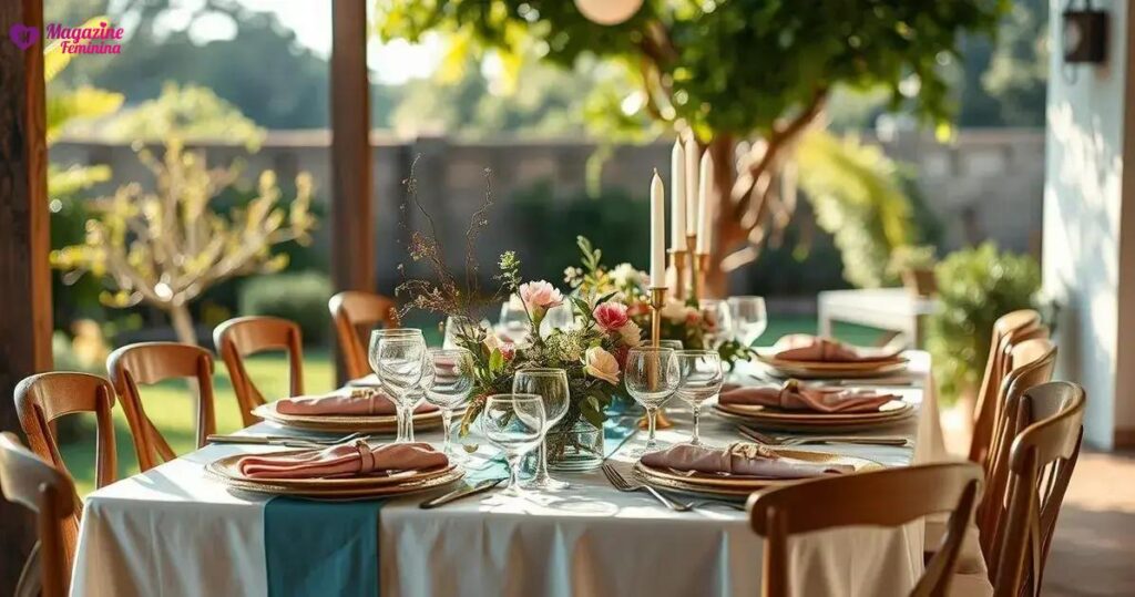 decoração de casamento barata