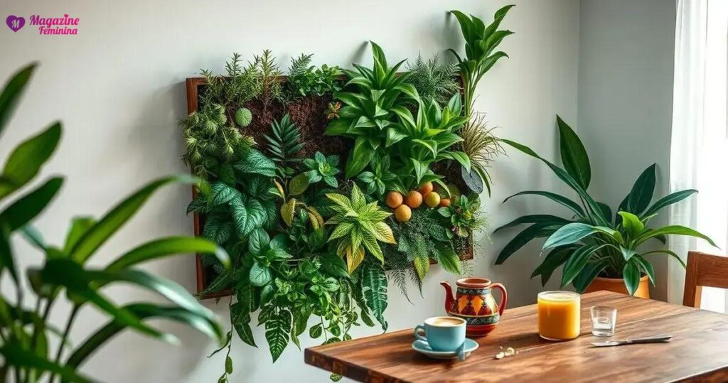 diy jardim vertical pequeno