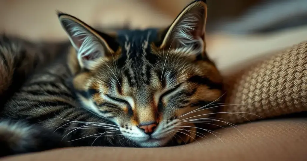gato dorme muito