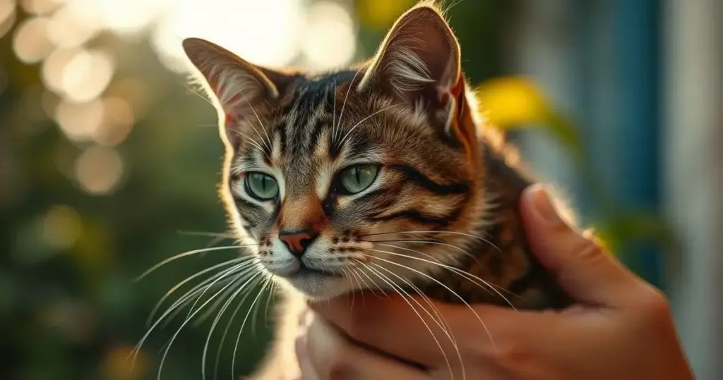 gato não gosta de colo