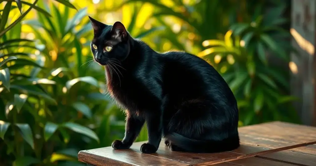gatos pretos dão sorte
