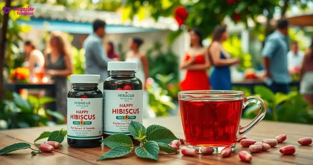 hibisco em capsulas
