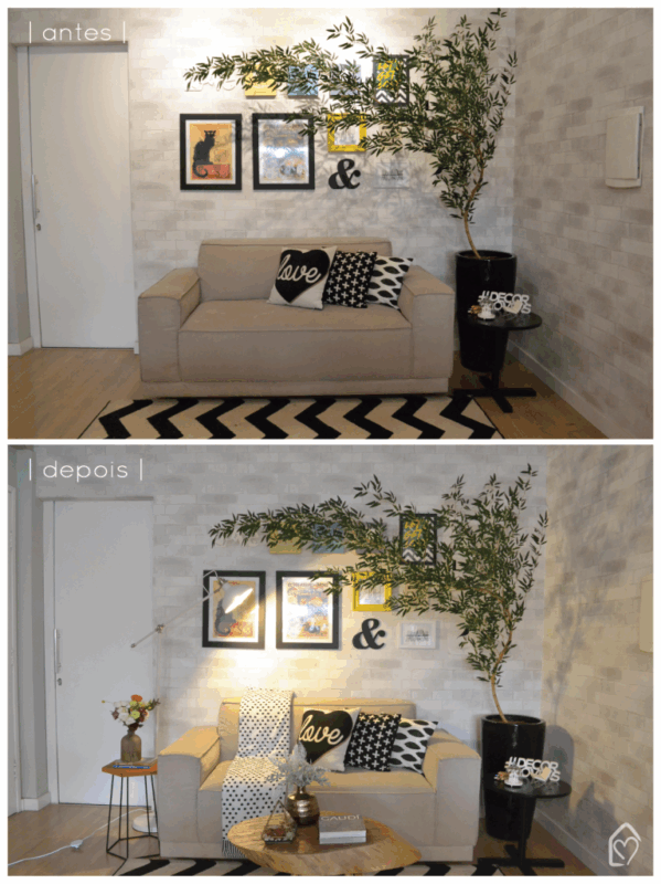 Antes x depois do escritório - Casa das ...
