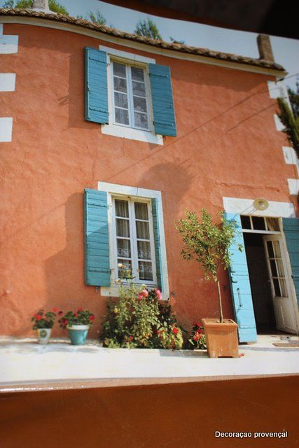 Terracota | casas, cores exteriores ...