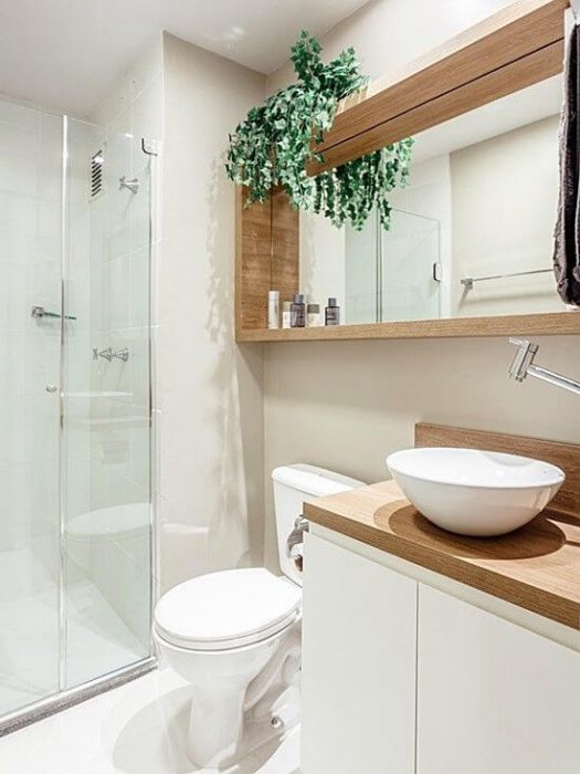 47 Banheiro pequeno com dicas de ...