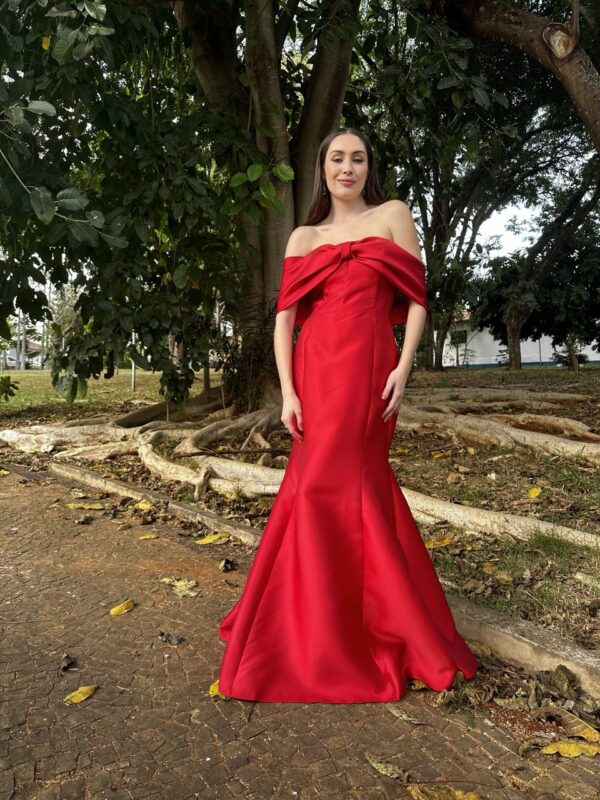 Vestido de festa longo sereia ...