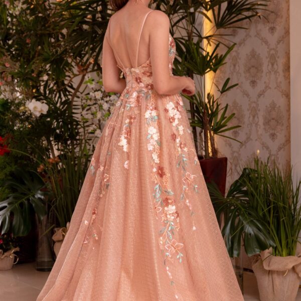 VESTIDO DE FESTA EVASÊ SALMÃO TULE E ...