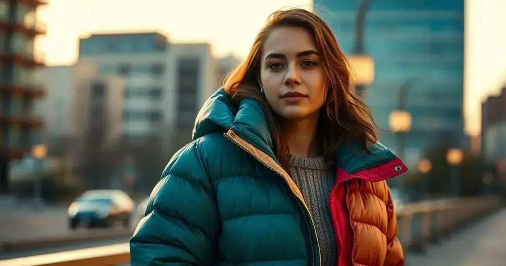 jaqueta puffer feminina como usar