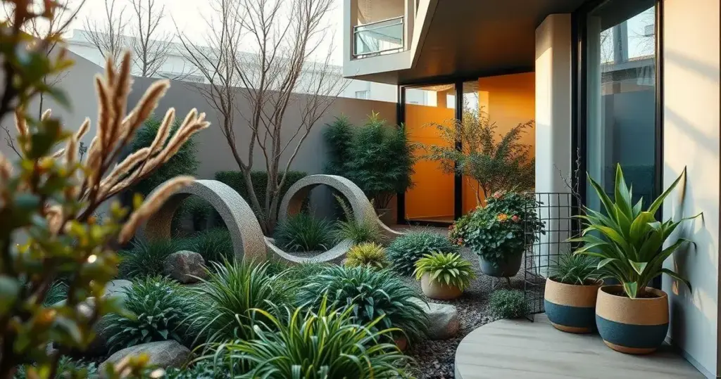 jardim de inverno moderno apartamento
