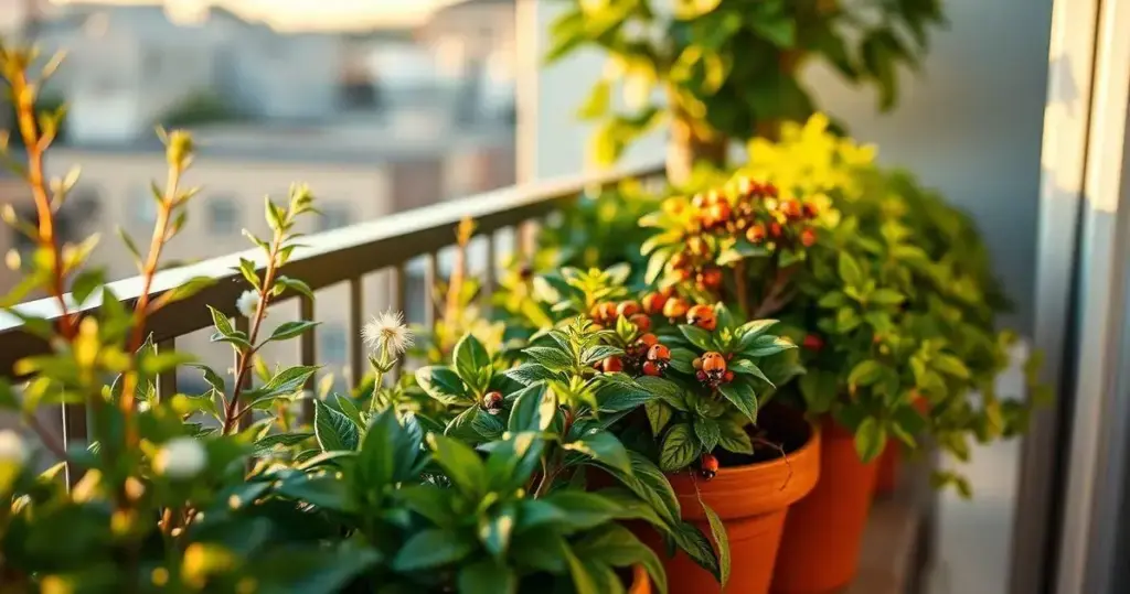 jardim para atrair joaninhas varanda gourmet