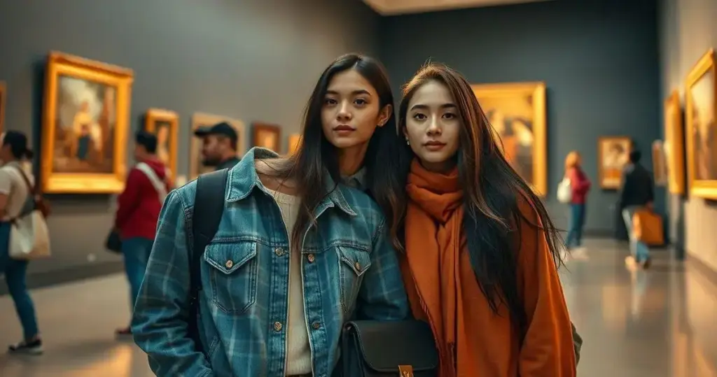looks para ir a um museu