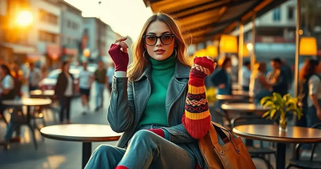 meias coloridas femininas como usar