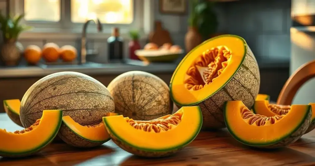 Melão cantaloupe