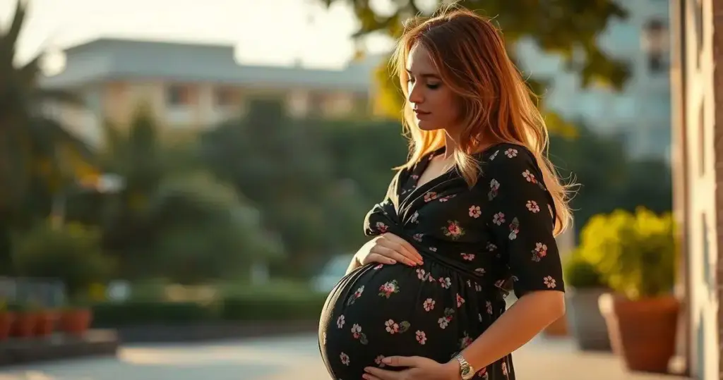 moda para gestantes elegante
