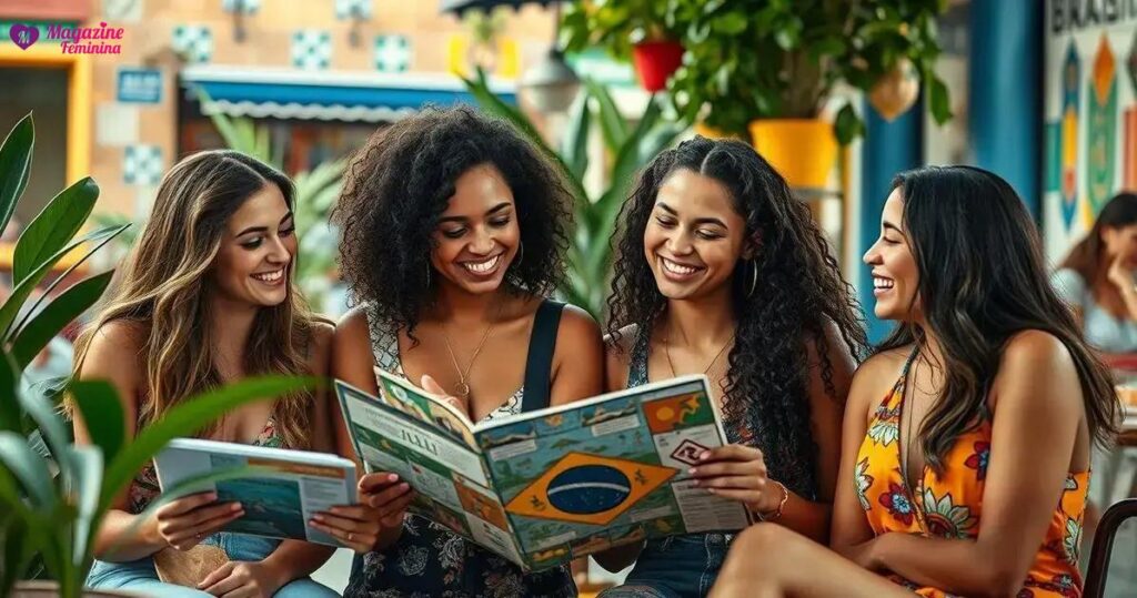 mulheres se interessam em intercambios mais do que homens e exercitam liberdade em viagens solo
