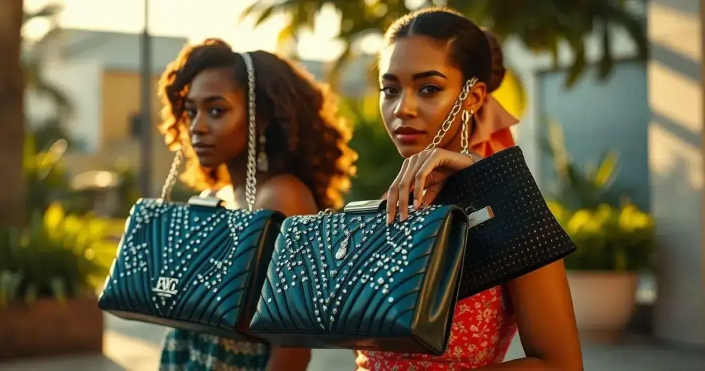 Organização de bolsas de festa e clutches para ocasiões especiais organização de bolsas de festa