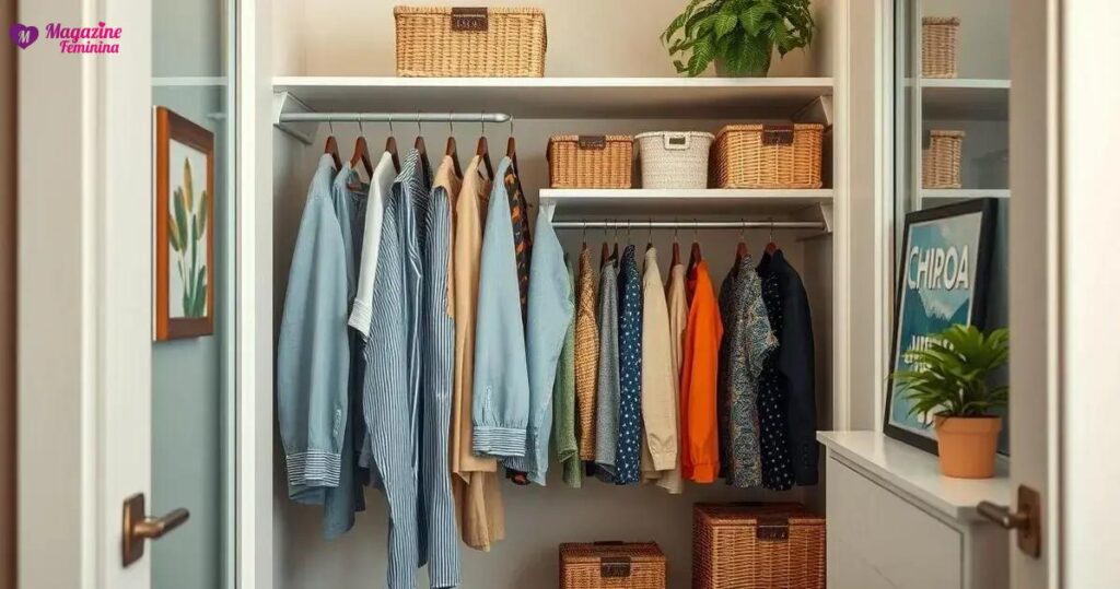 organizar closet pequeno