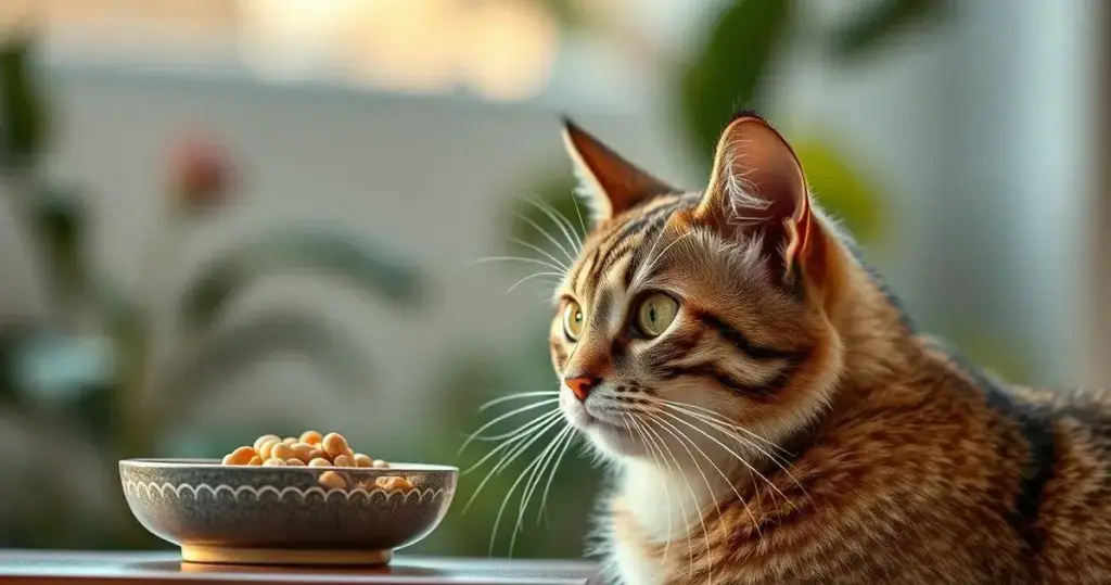 petiscos para gatos