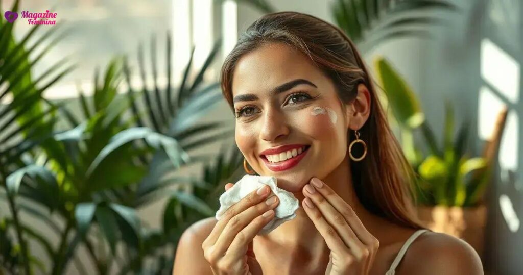 Posso usar óleo de coco na limpeza facial