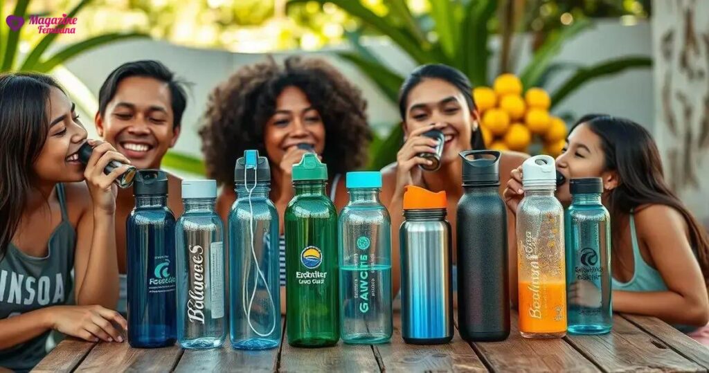 qual a melhor garrafa para tomar agua