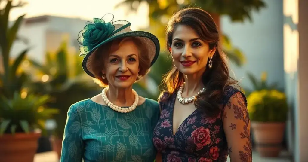 roupa mãe da noiva