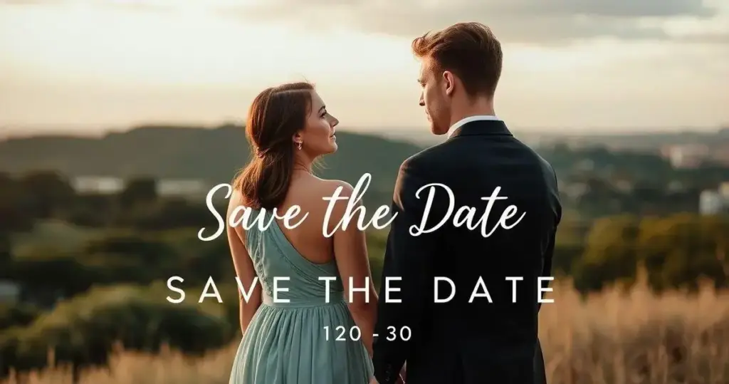 save the date casamento quando enviar
