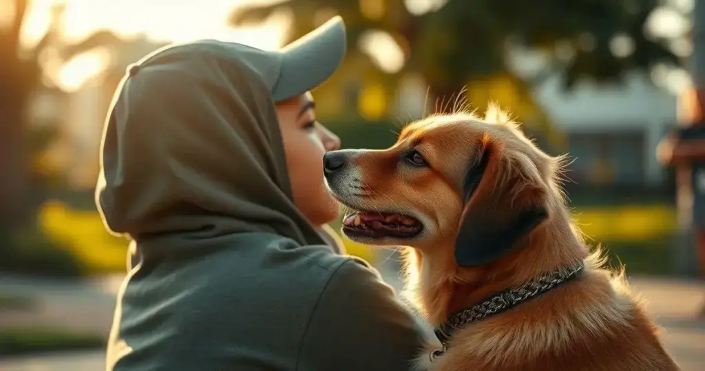 sinais que seu cachorro te ama