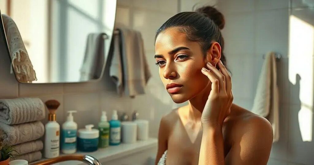 skincare pele mista