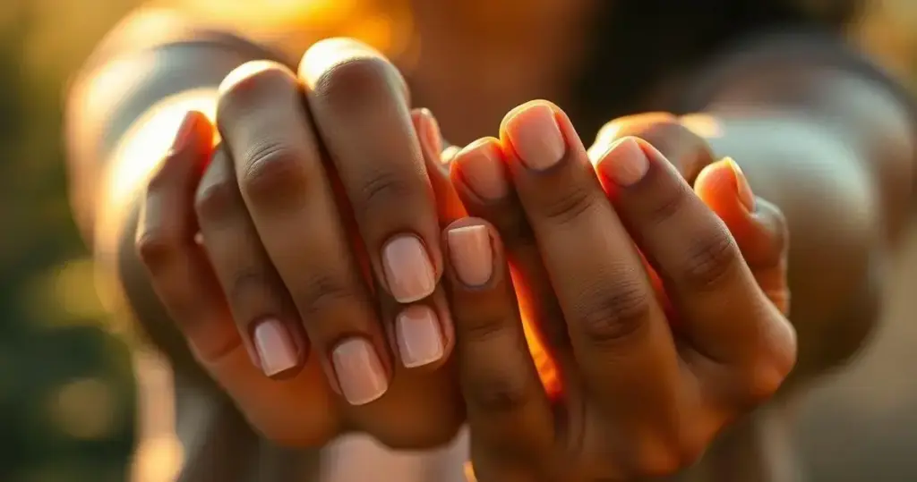unhas fortes e saudáveis