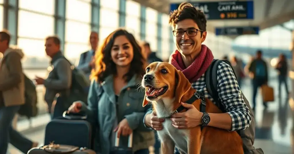 viagem com pet de avião
